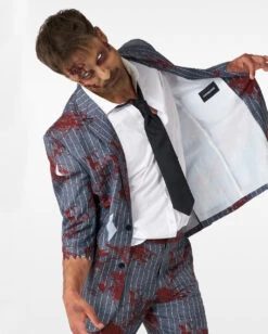 Zombie Grey Anzug - Suitmeister 9 Zombie Grey Anzug - Suitmeister -Halo Verkäufe zombie grey suitmeister anzug von opposuites zombie kostuem anzug zombie verkleidungsanzug oppsuites anzug 54370 2