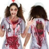 Zombie Nurse T-Shirt 1 Zombie Nurse T-Shirt -Halo Verkäufe zombie nurse tshirt irre krankenschwester kostuem blutige arzthelferin verkleidung fuer halloween 28697
