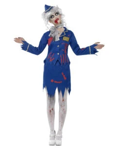 Zombie Stewardess Kostüm