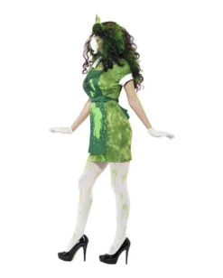 Zombie Laborschwester Kostüm -Halo Verkäufe zombie laborschwester kostuem toxische krankenschwester verkleidung fuer halloween 23845 3