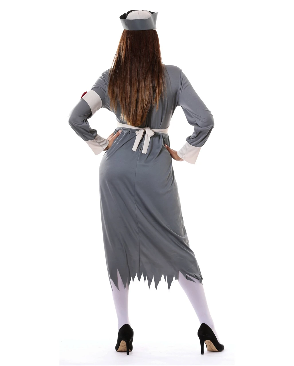 Zombie Lazarettschwester Kostüm 4 Zombie Lazarettschwester Kostüm – Bild 2