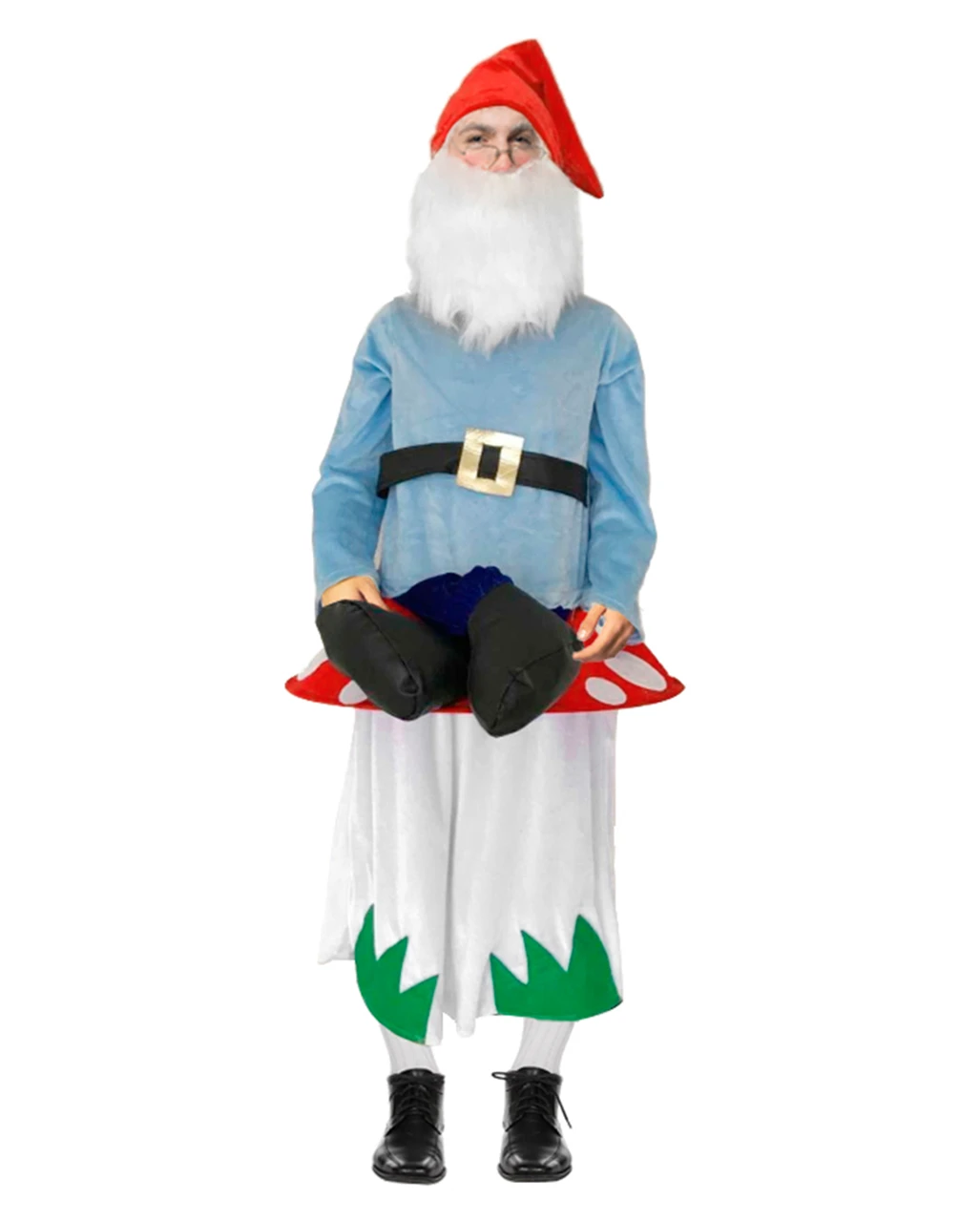 Zwerg Auf Pilz Herren Kostüm 3 Zwerg Auf Pilz Herren Kostüm